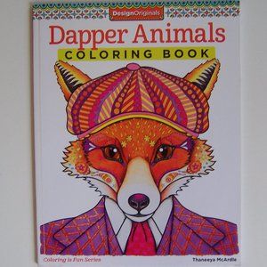 DESIGN ORIGINALS Dapper Animal Coloring Book (NEW)